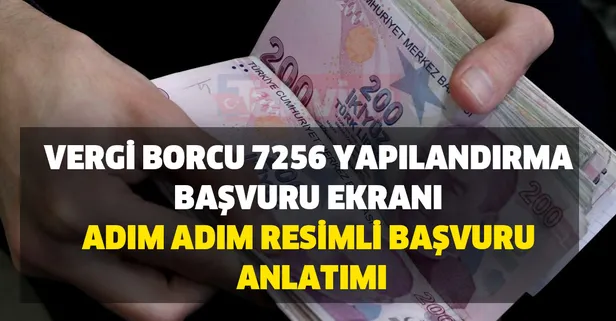 ivd.gib.gov.tr: Vergi (affı) borcu 7256 yapılandırma başvuru ekranı! İşte adım adım resimli başvuru anlatımı! İlk taksit ne zaman?