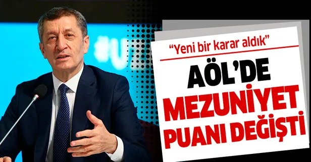 Son dakika: Milli Eğitim Bakanı Ziya Selçuk'tan yeni karar
