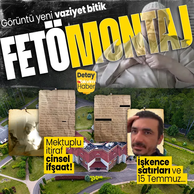 FETÖde mektuplu itiraf cinsel ifşaat! Satır satır sistematik işkence | Şer yuvasından yeni görüntüler: Elebaşı Gülen bitik