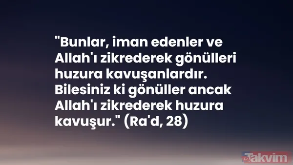Kulun sığınağı duadır! Kur'an-ı Kerim'den kalbinize şifa verecek 10 ayet - 8