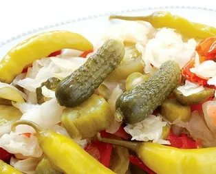 Ev yapımı turşu bağırsak dostu