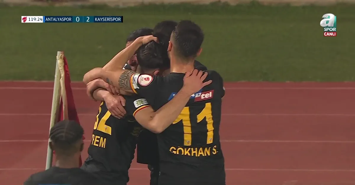 GOL I Antalyaspor 0 - 2 Kayserispor