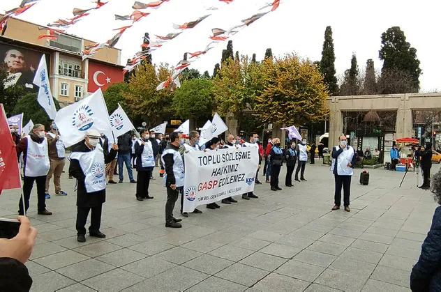 CHP'li Bakırköy Belediyesi'nde işçilerin eylemi sürüyor: Açlığa sefalete mahkum edildiler