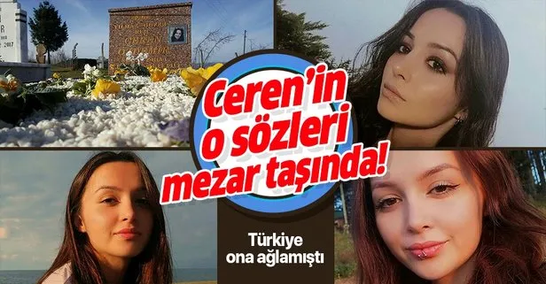 Ceren Ozdemir In O Sozleri Mezar Tasinda Takvim