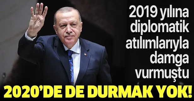 Başkan Erdoğan 2020’ye hızlı giriyor! Önce Putin sonra Merkel ile görüşecek