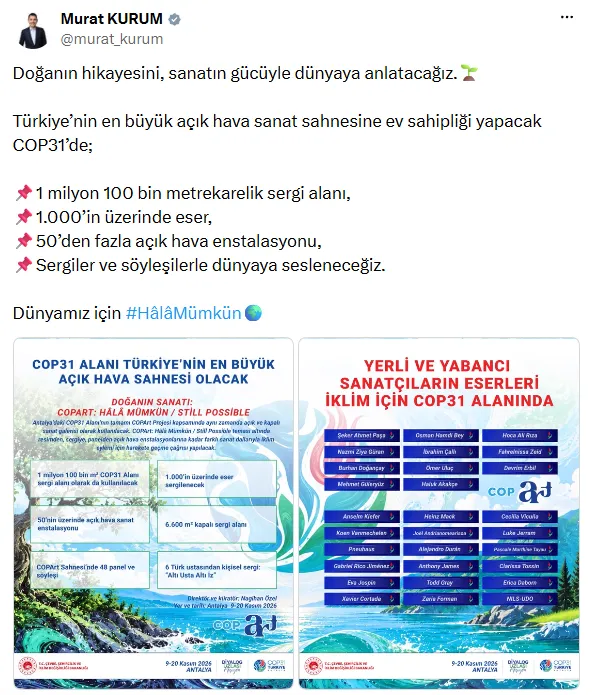 1793440232289.png Antalya’da iklim için sanat zamanı! COP31 alanı Türkiye’nin en büyük açık hava sanat sahnesi oluyor-10