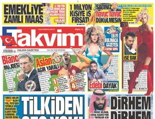 Günün öne çıkan gazete manşetleri | 8 Kasım 2018 Perşembe