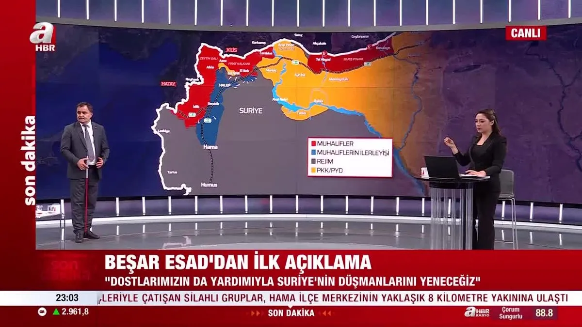 Beşar Esad'dan ilk açıklama