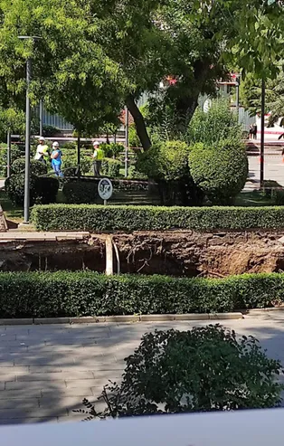 Ankara'da metro inşaatında göçük