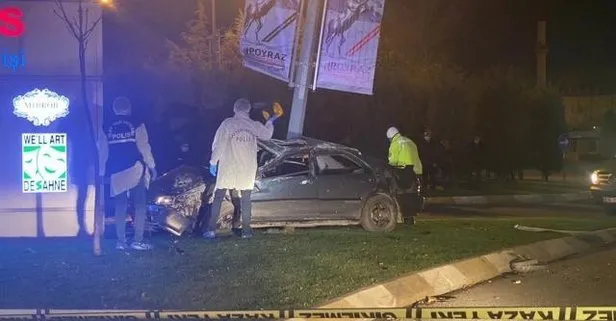 İstanbul Ümraniye’de feci kaza: 1 ölü, 1 yaralı