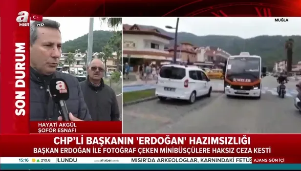 CHP'li başkanın Erdoğan hazımsızlığı