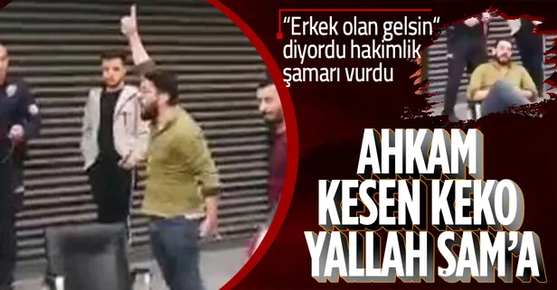 Bağcılar'da "erkek olan buraya gelsin" diye bağıran Suriyeli maganda sınır dışı edilecek