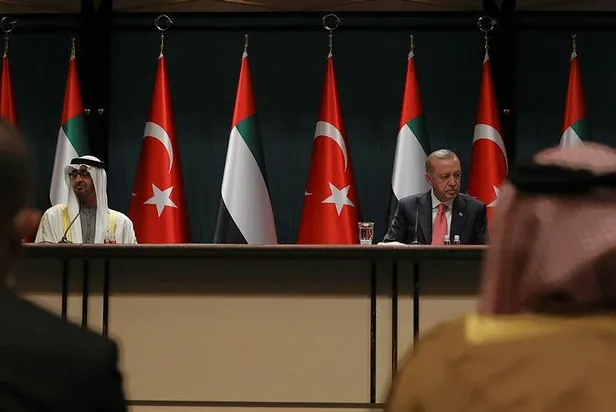 BAE Veliaht Prensi Bin Zayid’den Başkan Recep Tayyip Erdoğan’a teşekkür telgrafı