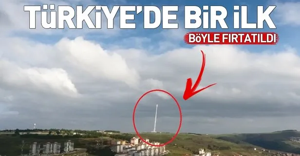 Türkiye’de bir ilk! Atmaca füzesi böyle fırlatıldı