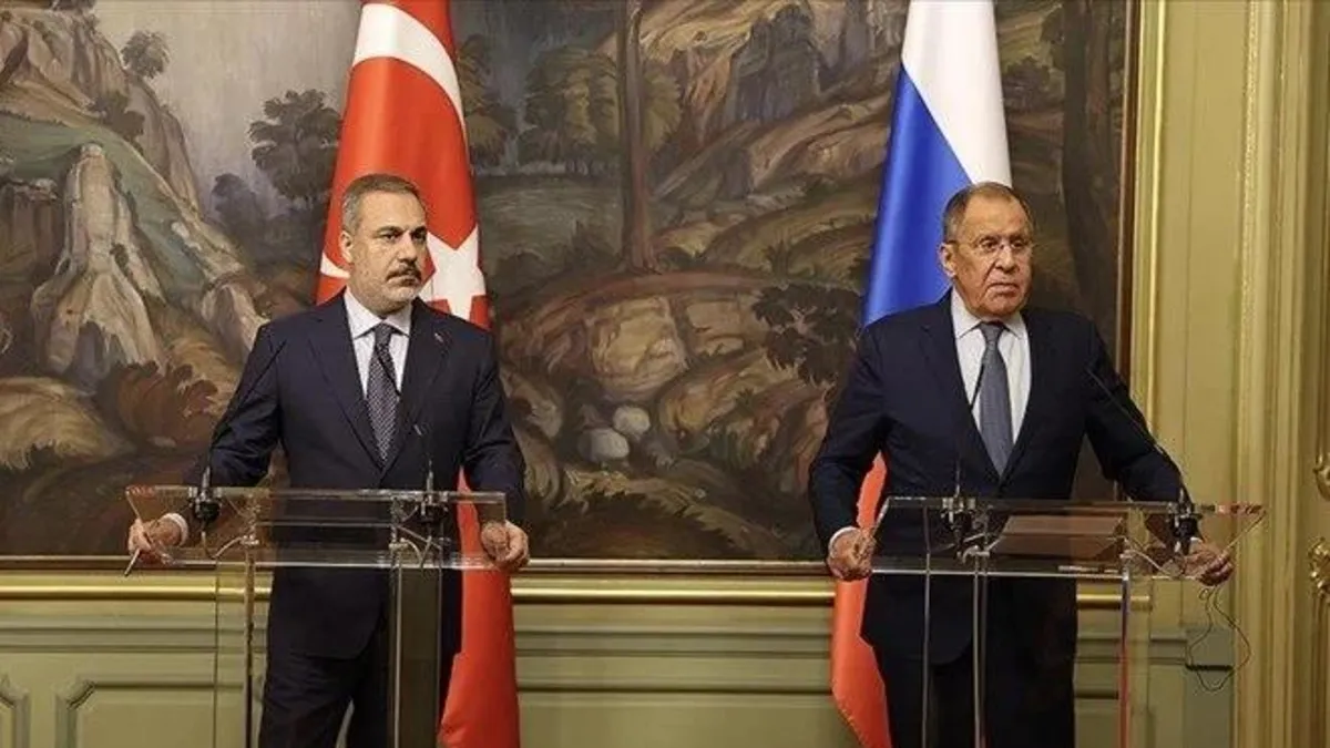 Dışişleri Bakanı Hakan Fidan Rus mevkidaşı Lavrov ile görüştü