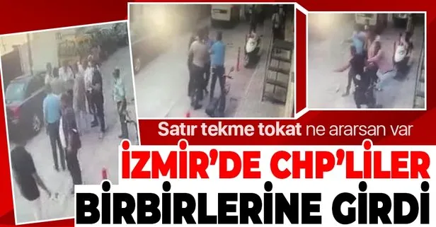 Son dakika: İzmir’in Torbalı ilçesinde satırlı kavga: CHP’liler birbirine girdi