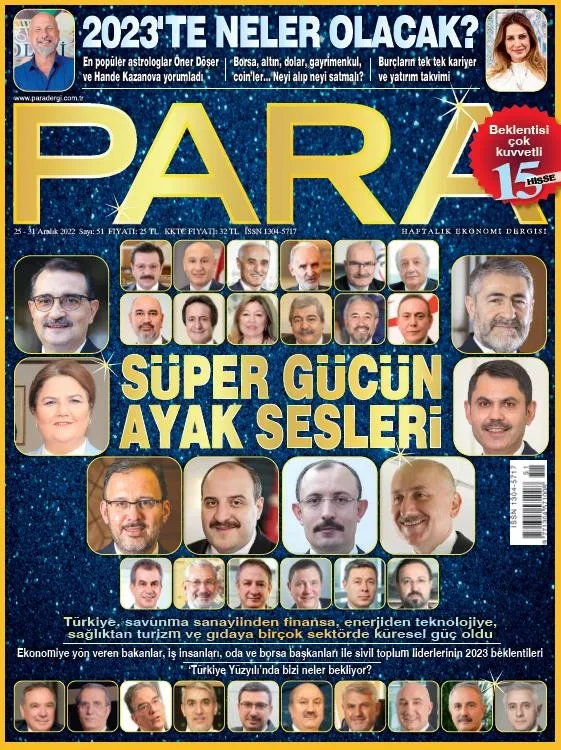 Para Dergisi’nden Cumhuriyetin 100’üncü yılına özel Almanak-1
