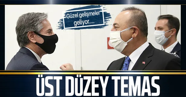 Son dakika! Dışişleri Bakanı Mevlüt Çavuşoğlu ABD Dışişleri Bakanı Anthony Blinken ile görüştü