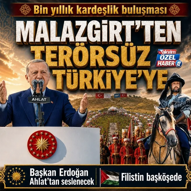 Bin yıllık kardeşlik buluşması! Başkan Erdoğan Ahlattan seslenecek