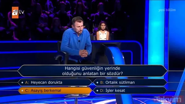 Kim Milyoner Olmak İster'de Sivasspor sorusu! Heyecanına yenik düştü bilemedi: Dadaşlar mı Yiğidolar mı? - 34