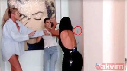 Kim Kardashian ve Kourtney Kardashian neden kavga etti? Tokat yedi, yüzünün izi duvara sıçradı