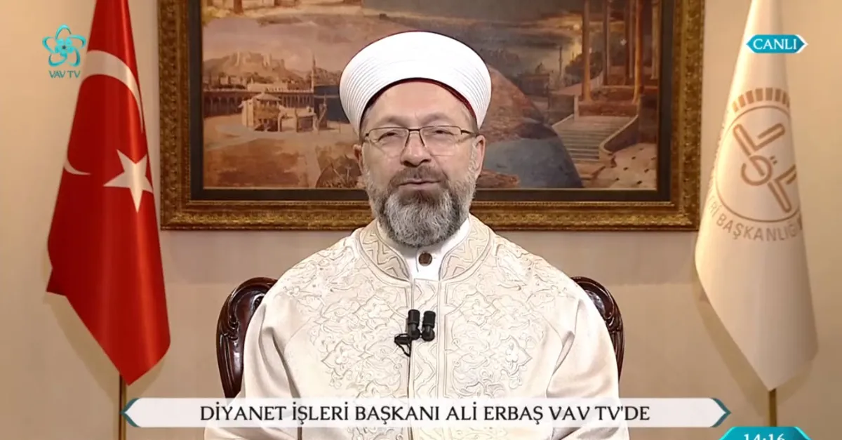 Diyanet İşleri Başkanı Ali Erbaş: Ramazan ayına VAV TV'nin açılışıyla girmek milletimiz için önemli bir kazanımdır