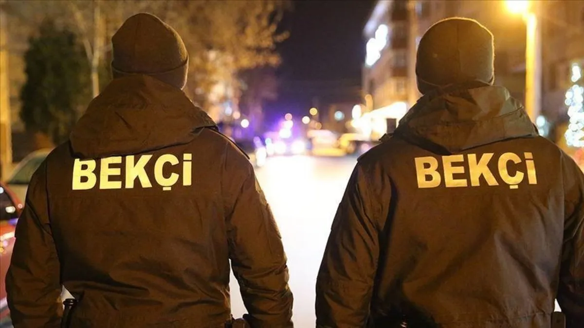 Bekçilere üst arama izni verildi