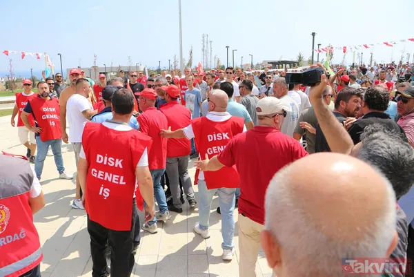 Kemal Kılıçdaroğlu'na şok! Tekirdağ Büyükşehir Belediyesi işçileri açılış öncesi 'zam' eylemi yaptı - 5