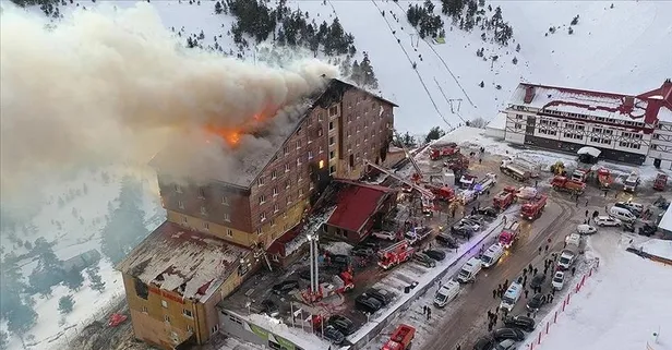 Kartalkaya'daki otel yangınında iddianame kabul edildi: 13 şüpheli hakkında 1998'er yıl hapis talep ediliyor