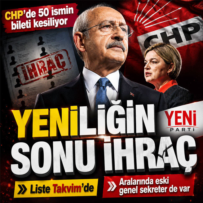 CHPde Yeni Partili arınması! O 50 isim Takvimde: Aralarında Eski Genel Sekreter Selin Sayek Böke de var
