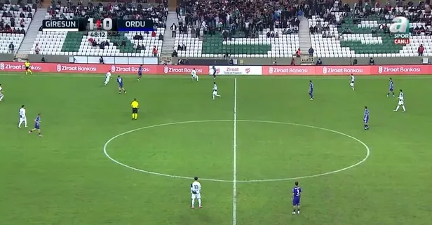 Tur uzatmalarda geldi! Giresunspor - 52 Orduspor FK: 1-2 | MAÇ SONUCU