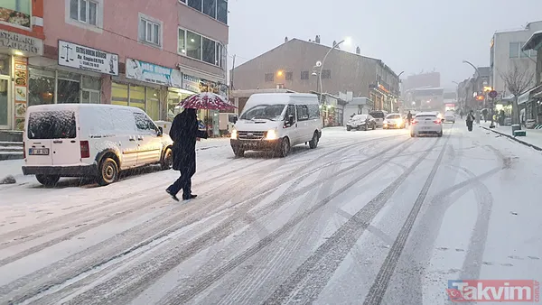 Meteoroloji haritasında işaretlendi: 15 il için kar uyarısı! Sıcaklıklar -2 dereceye düşecek - 19