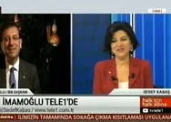 CHP yandaşı TELE 1de Ekrem İmamoğlu’na methiyeler dizen Sedef Kabaş’ın sicili kabarık çıktı