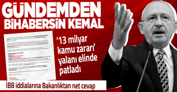 Son dakika: İçişleri Bakanlığı: Kılıçdaroğlu’nun '13 milyar kamu zararı' iddiaları gerçeği yansıtmıyor