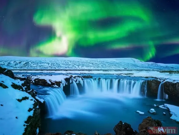 Gökyüzünün Açık Ve Bulutsuz Olması Durumunda Kuzey Yönüne Bakanlar, Gece Saatlerinde Gökyüzünde Dans Eden Renkli Işıklar Görebilir.