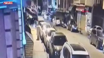 Eyüpsultan’da motosikletli ölüm kamerada!