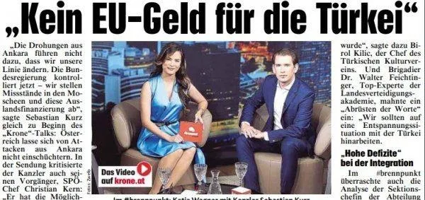 Avusturya Başbakanı Sebastian Kurz AB'nin Türkiye'ye para göndermesinin engellenmesini istedi-1