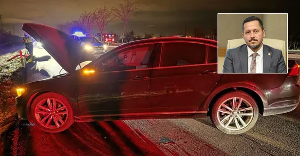 AK Parti Milletvekili Eser trafik kazası geçirdi