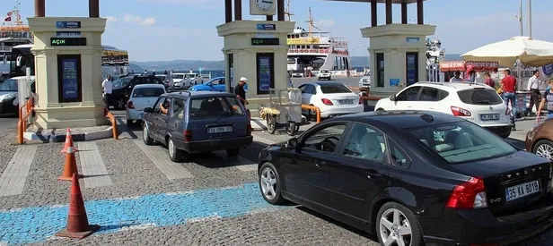 Tatilciler dönüş yolunda