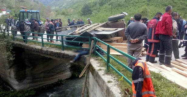 Düzce'de feci kaza! 1 ölü, 2 yaralı...