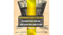 Resimdeki gizli yüzleri 6 saniyede ancak dahiseniz görürsünüz: Bulmaya çalışan 50 kişiden 49u yapamıyor
