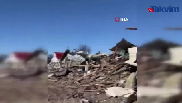 Ukrayna’da Gogolev köyü bombalandı