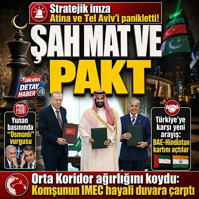 Mekke Paktı dengeleri değiştirdi! Atina ve Tel Aviv’de Türkiye paniği