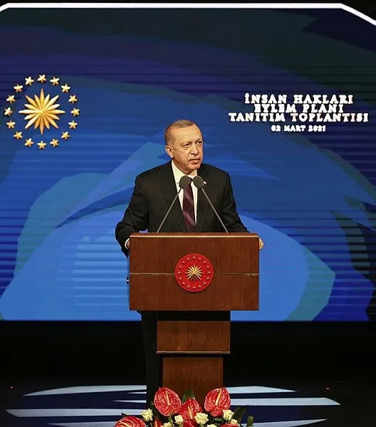 SON DAKİKA: Başkan Erdoğan'dan İnsan Hakları Eylem Planı Toplantısı'nda önemli açıklamalar-3