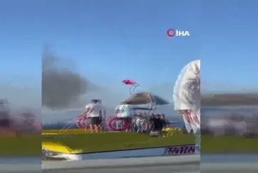 Fethiye’de bot yangını: 4 yaralı