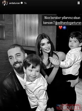 Diğer Yandan Geçtiğimiz Aylarda Arda Turan İle Aslıhan Doğan Turan Çifti Evliliklerinde 7 Yılı Geride Bıraktı.