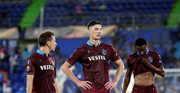 UEFA Avrupa Ligi Trabzonspor, Getafe’ye tek golle mağlup oldu