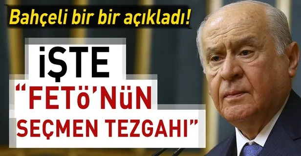 Bahceli Den Feto Nun Secmen Tezgahi Uyarisi Takvim