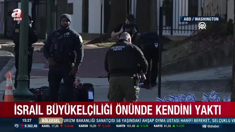 ABD’li asker Gazze için kendini yaktı!