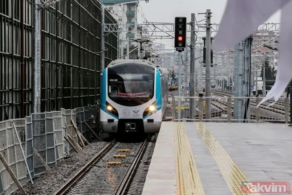 Başkan Erdoğan açılışını yapmıştı! Gebze-Halkalı Banliyö Tren Hattı'nda ilk gün